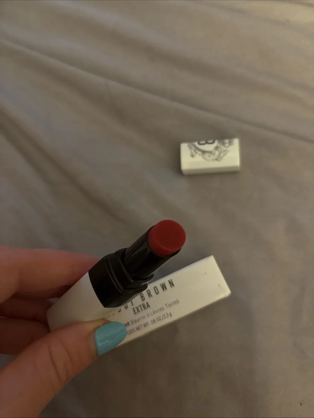 Bobbi Brown Extra Lip Tint Bare Raspberry 619 Tinted Lip Balm 0.08oz New In Box